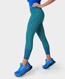 Sweaty Betty Power 7/8 Gym Leggings, Green, Women's L