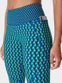 Sweaty Betty Power 7/8 Gym Leggings, Green, Women's L