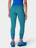 Sweaty Betty Power 7/8 Gym Leggings, Green, Women's L
