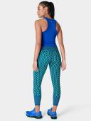 Sweaty Betty Power 7/8 Gym Leggings, Green, Women's L