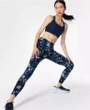Sweaty Betty Power 7/8 Gym Leggings, Multi Colored, Women's S