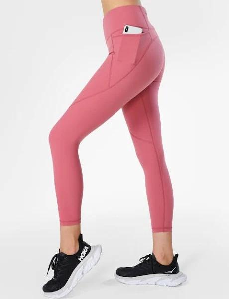 Sweaty Betty Power 7/8 Gym Leggings, Pink, Women's M