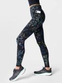 Sweaty Betty Womens Black Floral Print Power Workout High-Rise Stretch-jersey Leggings S
