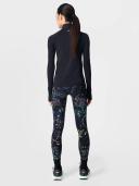 Sweaty Betty Womens Black Floral Print Power Workout High-Rise Stretch-jersey Leggings S