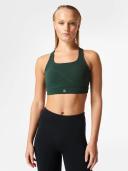 Sweaty Betty Power Medium Impact Sports Bra, Green, Women's L