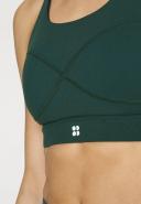 Sweaty Betty Power Medium Impact Sports Bra, Green, Women's L