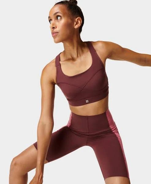 Sweaty Betty Power Medium Impact Sports Bra, Red, Women's M