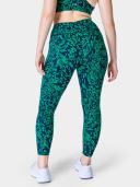 Sweaty Betty Power Pocket Workout Leggings Black Green