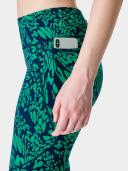 Sweaty Betty Power Pocket Workout Leggings Black Green