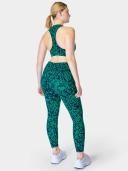Sweaty Betty Power Pocket Workout Leggings Black Green