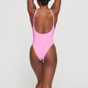 Swim Scoop Neck One Piece | Light Pink