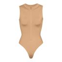 Swim Zip Front Sleeveless One Piece | Ochre