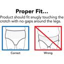 Swimmates Disposable Adult Swim Diapers, Small, 22