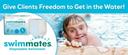 Swimmates Disposable Adult Swim Diapers, XXL+ - 12 pack, 4 count each