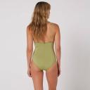 Swimwear | Hyams Plunge One Piece | Ocean and Earth 6 / Chocolate