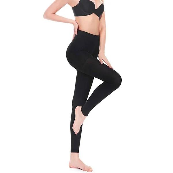 SWOLF Compression Pantyhose Women Men, 20-30 mmHg Graduated Firm Suppo
