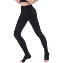 SWOLF Compression Pantyhose Women Men, Open Toe 20-30 mmHg Gradient Fi