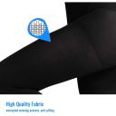 SWOLF Compression Pantyhose Women Men, Open Toe 20-30 mmHg Gradient Fi