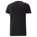 T7 Iconic Men's T-Shirt in Black/Royal Sapphire, Size 2XL, Cotton/Polyester by Puma