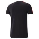 T7 Iconic Men's T-Shirt in Black/Royal Sapphire, Size XL, Cotton/Polyester by Puma