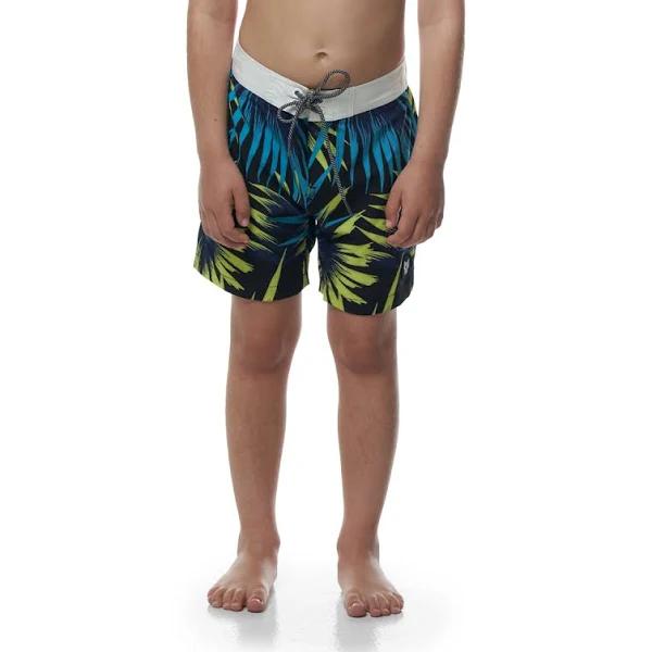 Tahwalhi Boys Glow Boardshorts Blue 7