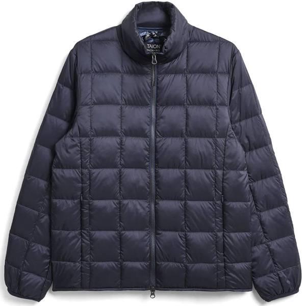 Taion Black High Neck Down Jacket