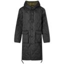 Taion Women's Hood Down Coat in Black, Size Small | END. Clothing