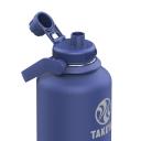 Takeya Rally Blue Actives 64-Oz. Wide-Handle Spout Water Bottle 64oz