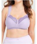 Taking Shape Wirefree Cotton Comfort Bra in Floral Print Assorted 24E