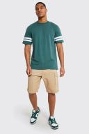 Tall Fixed Waist Band Cargo Shorts