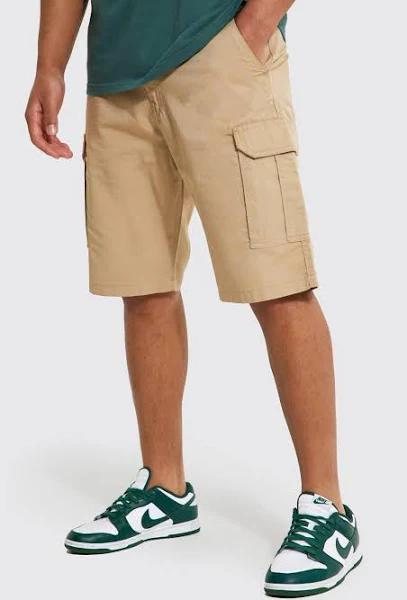 Tall Fixed Waist Band Cargo Shorts