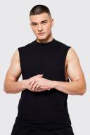 Tall Heavyweight Extended Neck Drop Armhole Tank