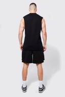 Tall Heavyweight Extended Neck Drop Armhole Tank