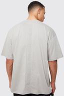 Tall Man Oversized Debossed Rib T-Shirt