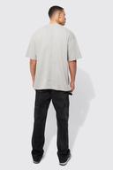 Tall Man Oversized Debossed Rib T-Shirt
