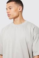 Tall Man Oversized Debossed Rib T-Shirt