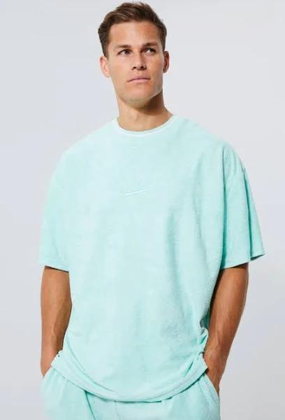Tall Man Oversized Towelling T-Shirt