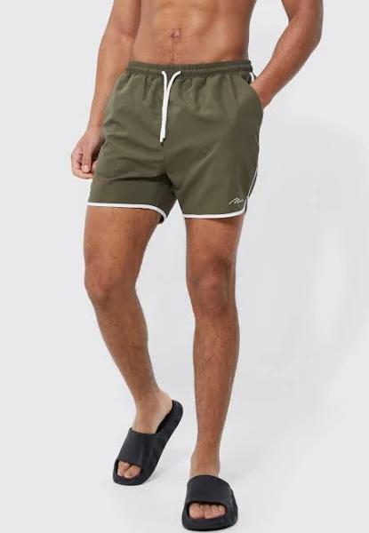 Tall Man Signature Runner Swim Shorts