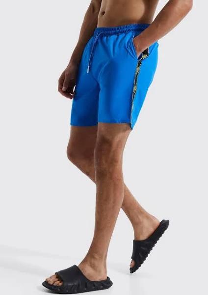 Tall Mid Length Ofcl Tape Swim Shorts