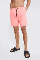 Tall Mid Length Plain Swim Shorts