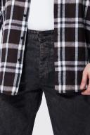 Tall Overdyed Straight Leg Stacked Jean