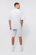 Tall Oversized Scuba T-Shirt and Short Set