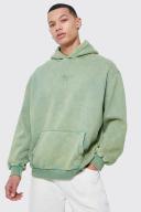 Tall Oversized Washed Man Hoodie