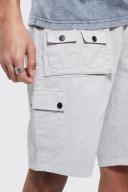Tall Relaxed Fit Multi Pocket Cargo Short