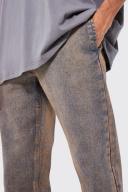 Tall Relaxed Rigid Acid Wash Jeans