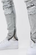 Tall Skinny Fit Large Biker Panel Jean
