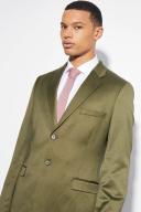 Tall Skinny Satin Suit Jacket