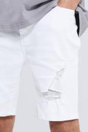 Tall Skinny Stretch Distressed Denim Short