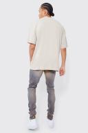 Tall Skinny Stretch Multi Rip Jeans