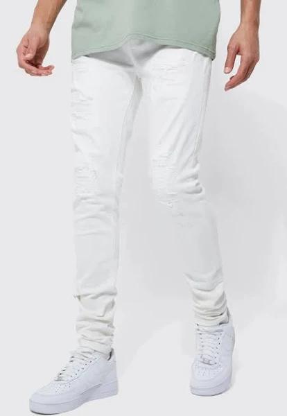 Tall Skinny Stretch Rip and Repair Jean